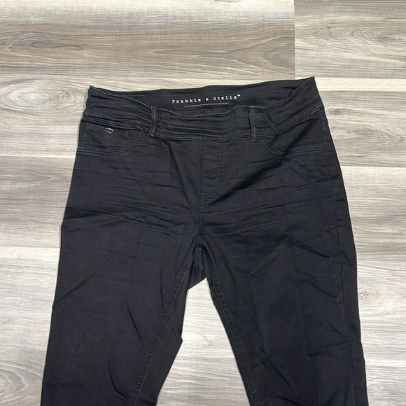 Frankie &  Stella black stretch jeans size 16 - Picture 4 of 10